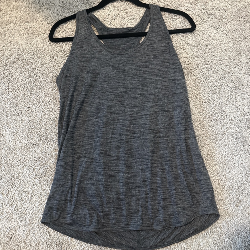 Women's Gray Lululemon Tank Top